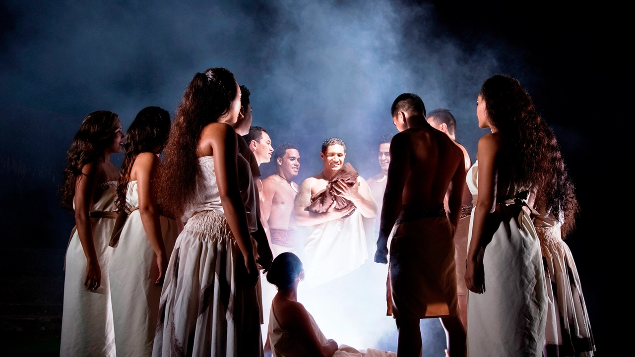 The dramatic birth scene from HĀ: Breath of Life.