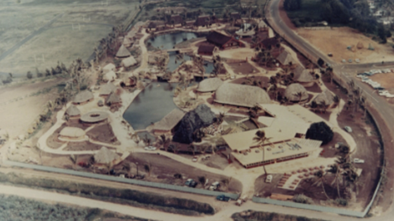 The opening of the Polynesian Cultural Center in Lāʻie, Hawaii. Photo courtesy of www.polynesia.com
