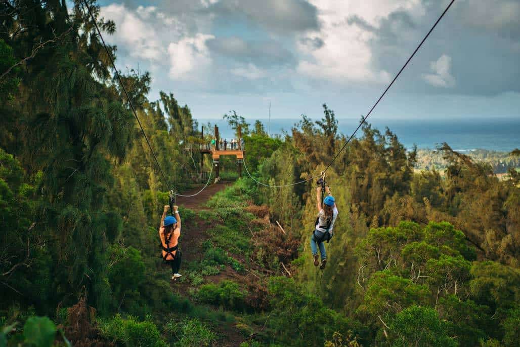 Keana Girls Zip Lining